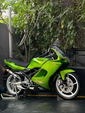 Kawasaki ninja RR old hijau 2010