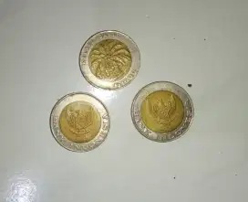 Uang logam 1000 kelapa sawit tahun 1991