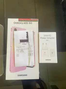 Baru samsung A55 5g 8/256 garansi 1 tahun
