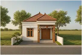 6 Menit Bandara YIA, Rumah Dijual Jogja Type 50 SHM, Harga Terjangkau