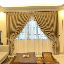 Pemasangan Gorden Pasang Wallpaper Korden Gordeng Horden Roller Blind