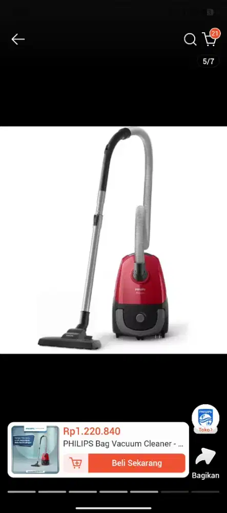 vacum cleaner philips fc8243