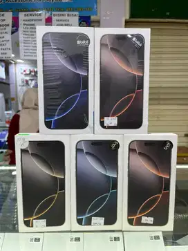 Iphone 16 pro max 256 new resmi