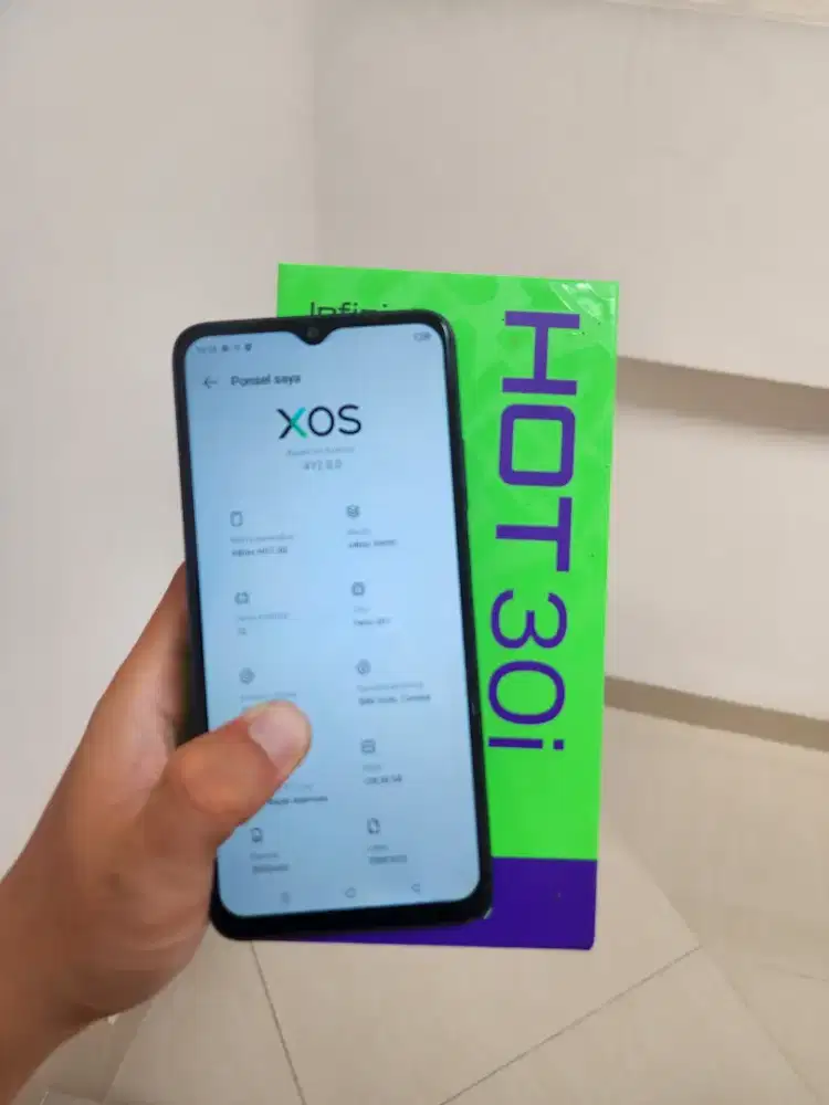 Infinix Hot 30i Ram 8GB/Rom 128GB Black