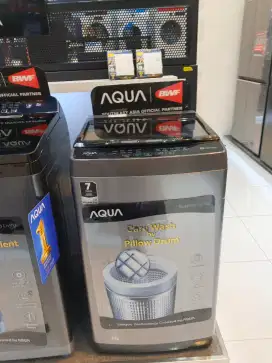 Jual Mesin Cuci Aqua Top Load Washer AQW-800F