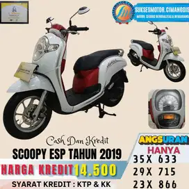 SCOOPY ESP TERMURAH CASH/KREDIT BISA DI BANTU KLIK PROMO UNIT LAINYA