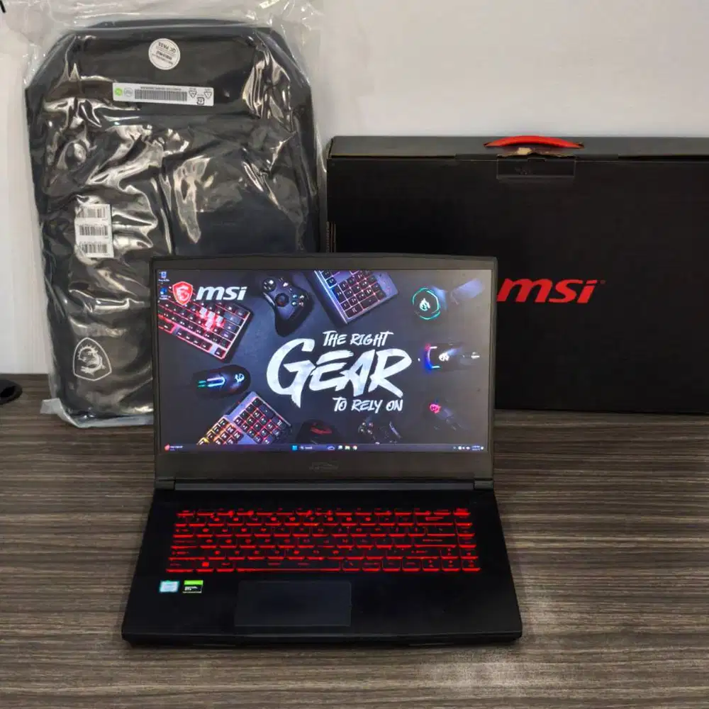 Laptop Gaming MSI GF63-9SC Thin i7 Gen 9th 8GB GTX 1650