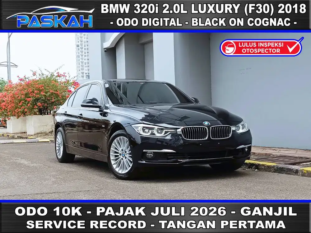 2-UNIT Odo=10-14miles Bunga=5.2% GANJIL BMW 320i Luxury 2019 NIK 2018