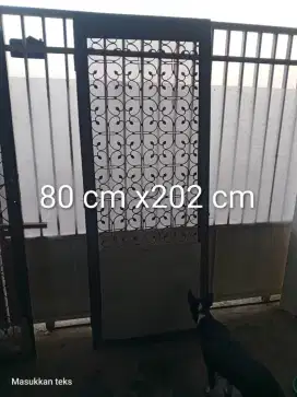 PINTU KASA NYAMUK ALUMINUM BEKAS