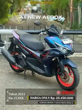 Yamaha All New Aerox Connected Cyber City 2023