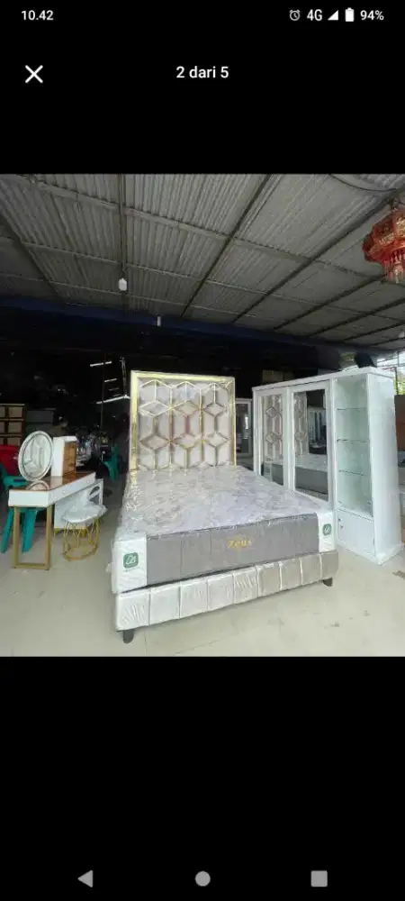 satu set hantaran bisa kredit