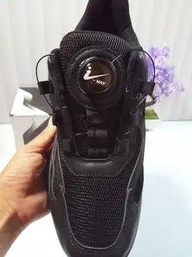 sepatu sekolah full hitam injek terbaru