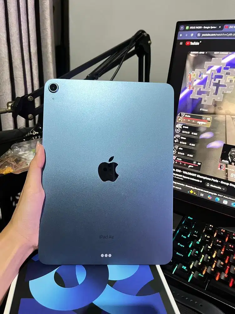 Ipad air 5 m1 64gb baru sebulan