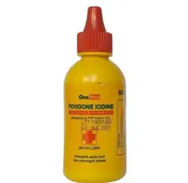 Povidone lodine Ecodine 60ml -  Povidon lodin Ecodin 60ml