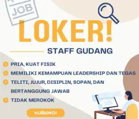 Loker staff gudang