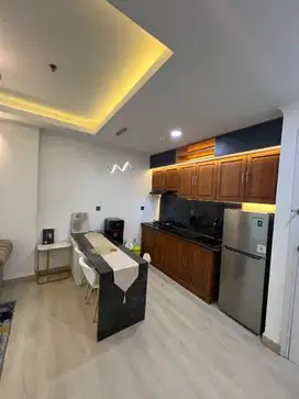 Dijual aparteman 2 kamar tidur view kolam renang