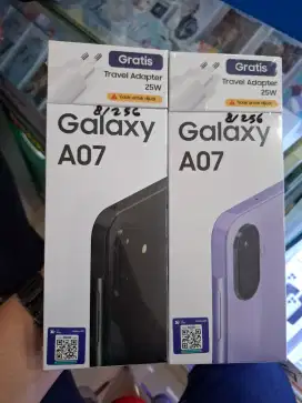 READY NEW SAMSUNG A07 8/256GB FREE TUMBLER ORI GARANSI RESMI