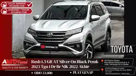 ODO 33RB Toyota Rush 1.5 GR AT Silver On Black 2022