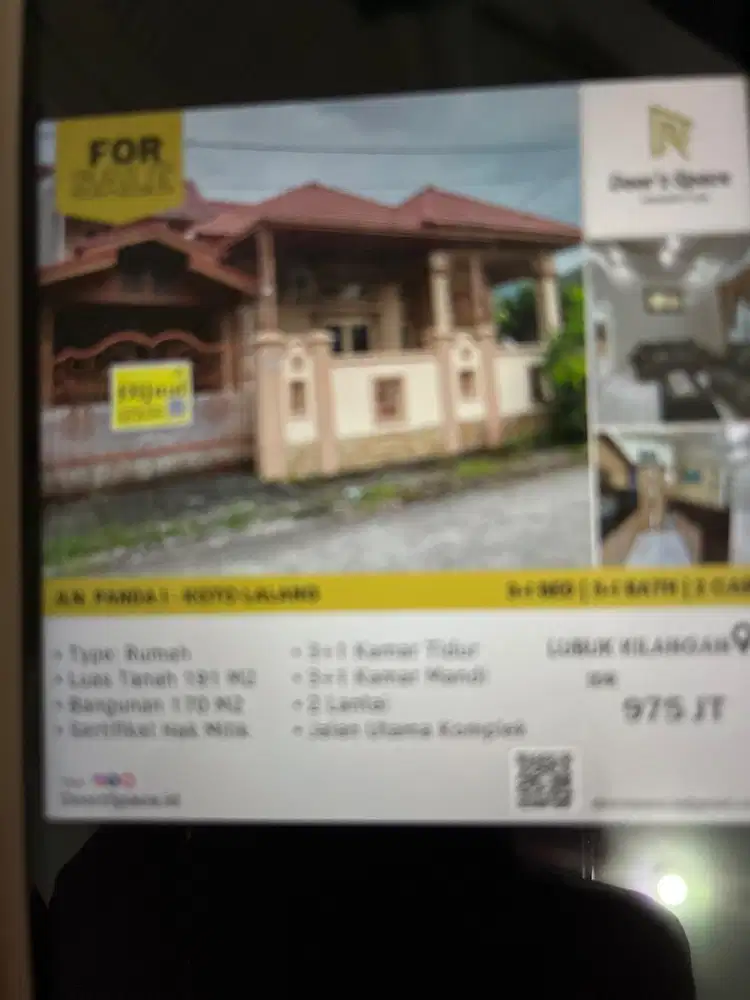 Dijual cepat rumah cantik,asri,dan langsung huni