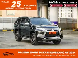Pajero Dakar 2024 Hitam KM 17.000