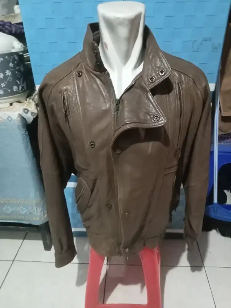 Jacket kulit asli import