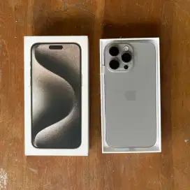 Iphone 15 Pro Max 256 GB like new resmi