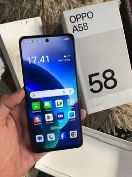 OPPO A58 128GB Lengkap Mulus