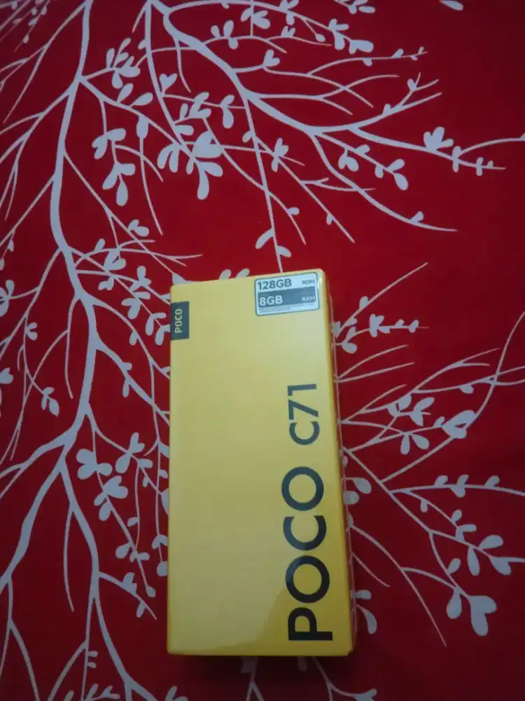 Poco C71 ram 4+4/128 segel box