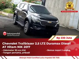 [ GARANSI 5TH ] Chevrolet Trailblazer 2.5 LTZ Duramax AT 2017/2018