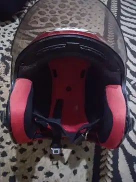 Helm KYT dj maru merah