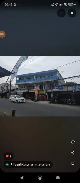 Ruko, Kios di Sewain/ Kontrakan