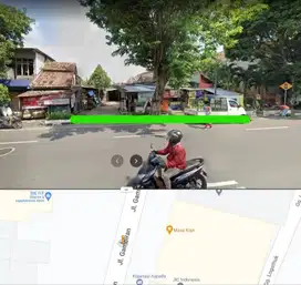 Jual Tanah Pekarangan dan Bangunan Semi Permanent.