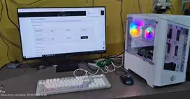 Cpu gaming render siap live streaming | i3 13100 | rx6500xt | ram 32gb
