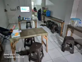 Jual Meja makan bekas usaha makanan harga murah