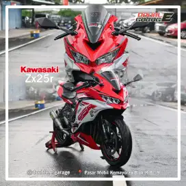 KAWASAKI ZX25R MERAH  2021 
‎WARNA LANGKA RED On WHITE
‎Good Condition