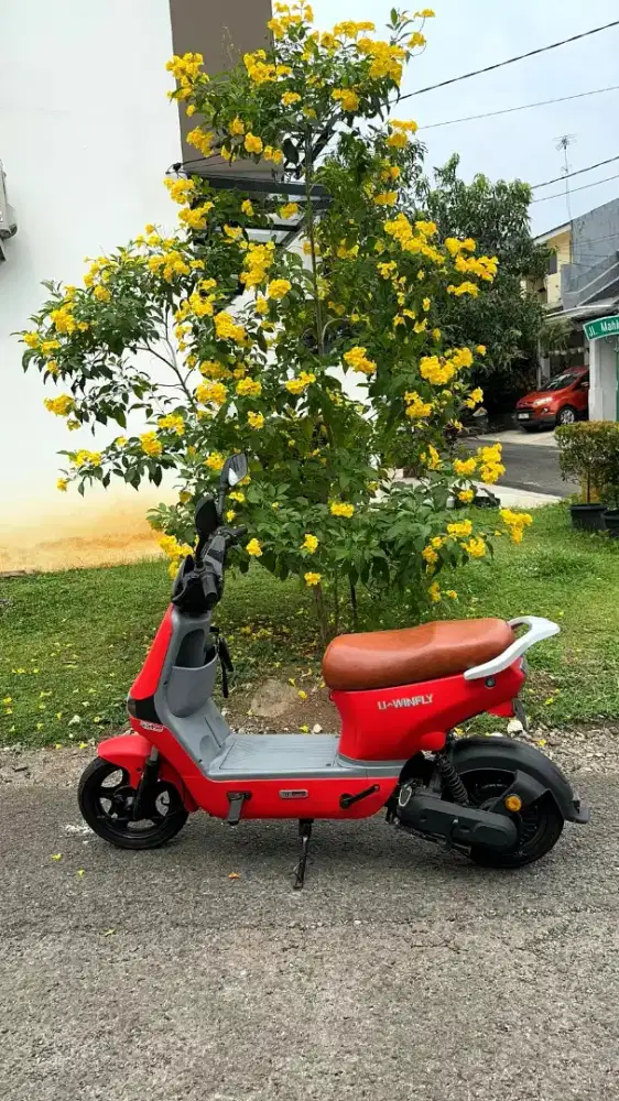 Sepedah Listrik, Type D85 Merah Merek U-WINFLY