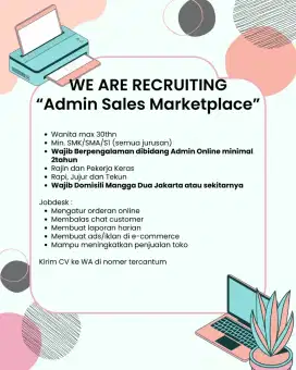 Admin Sales Marketplace