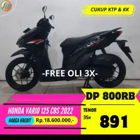 HONDA VARIO 125 CBS 2022 KREDIT DP 800RB ANGSURAN SANGAT TERJANGKAU