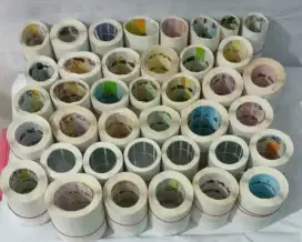 Dijual sticker nama waterproof roll kosong