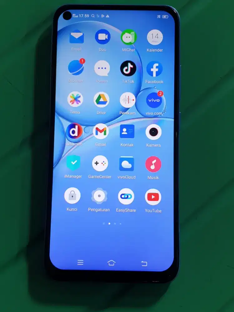 Hp Vivo Y30 Ram 4/128GB Mulus 99% Mesin Normal Jaya 100% Murah Aja