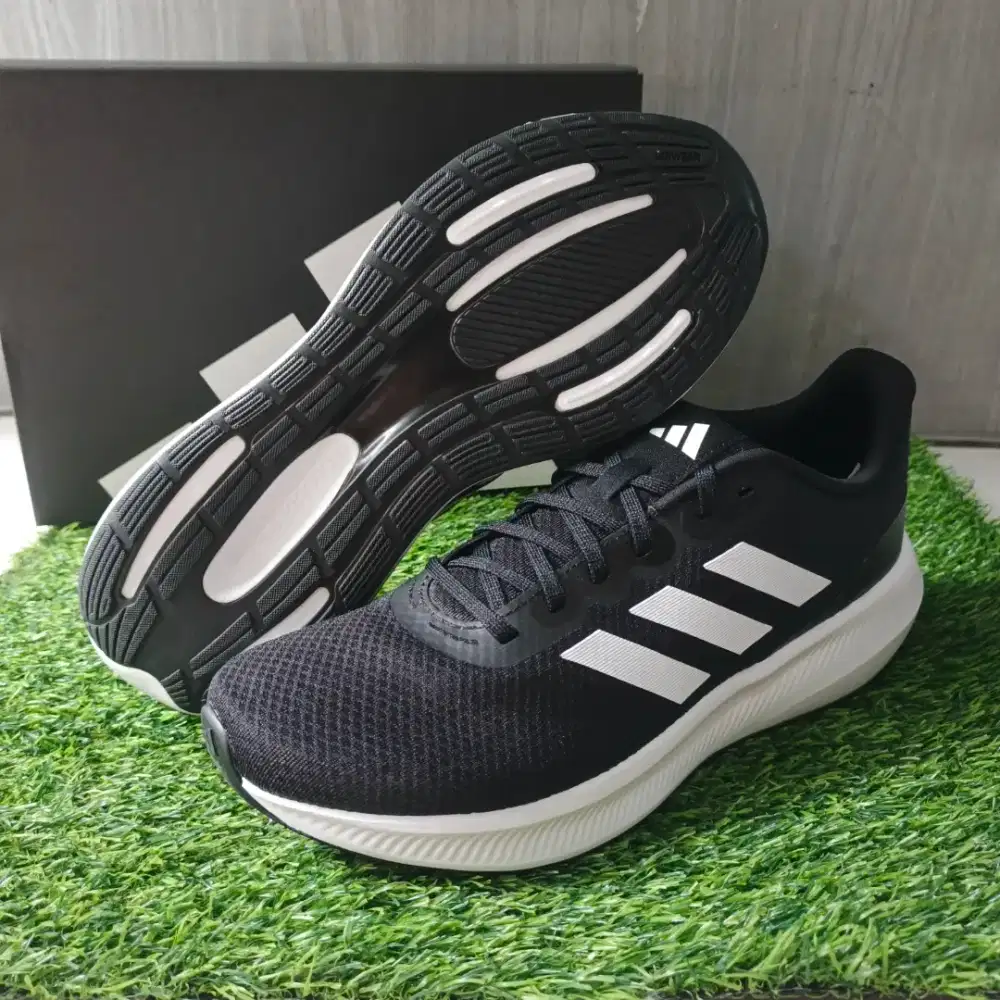 Sepatu Running Adidas Runfalcon 3.0 Size 44 Black