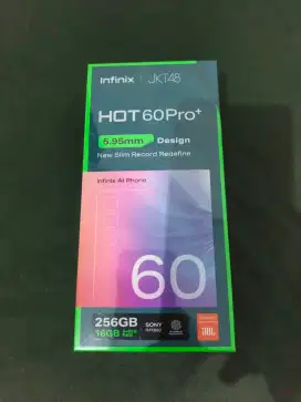 Handphone Infinix Hot 60 Pro Plus Silver New Segel (Nego Pertamax)