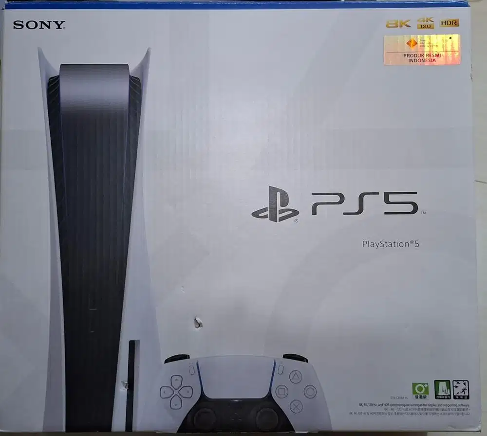 PS 5 mulus FAT putih