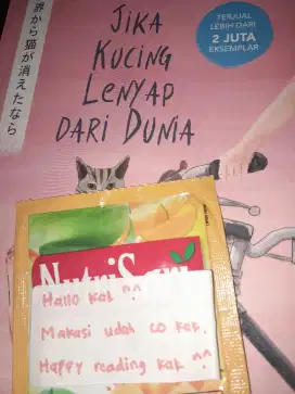 Buku Jika Kucing Lenyap dari Dunia