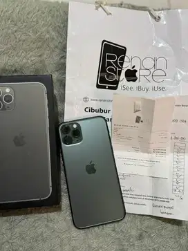 Dijual Iphone 11 pro 256 inter / Midnight Green
