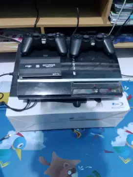 PS 3 Fat Black 80+500Gb 63 Game