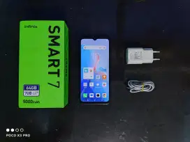 Infinix smart 7 4/64 fullset