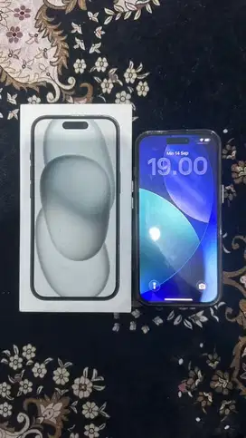 IPHONE 15 IBOX 128 GB GARANSI ON MARET 2026