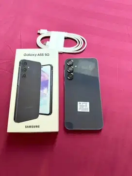 Samsung A55 12/256gb warna Navy.