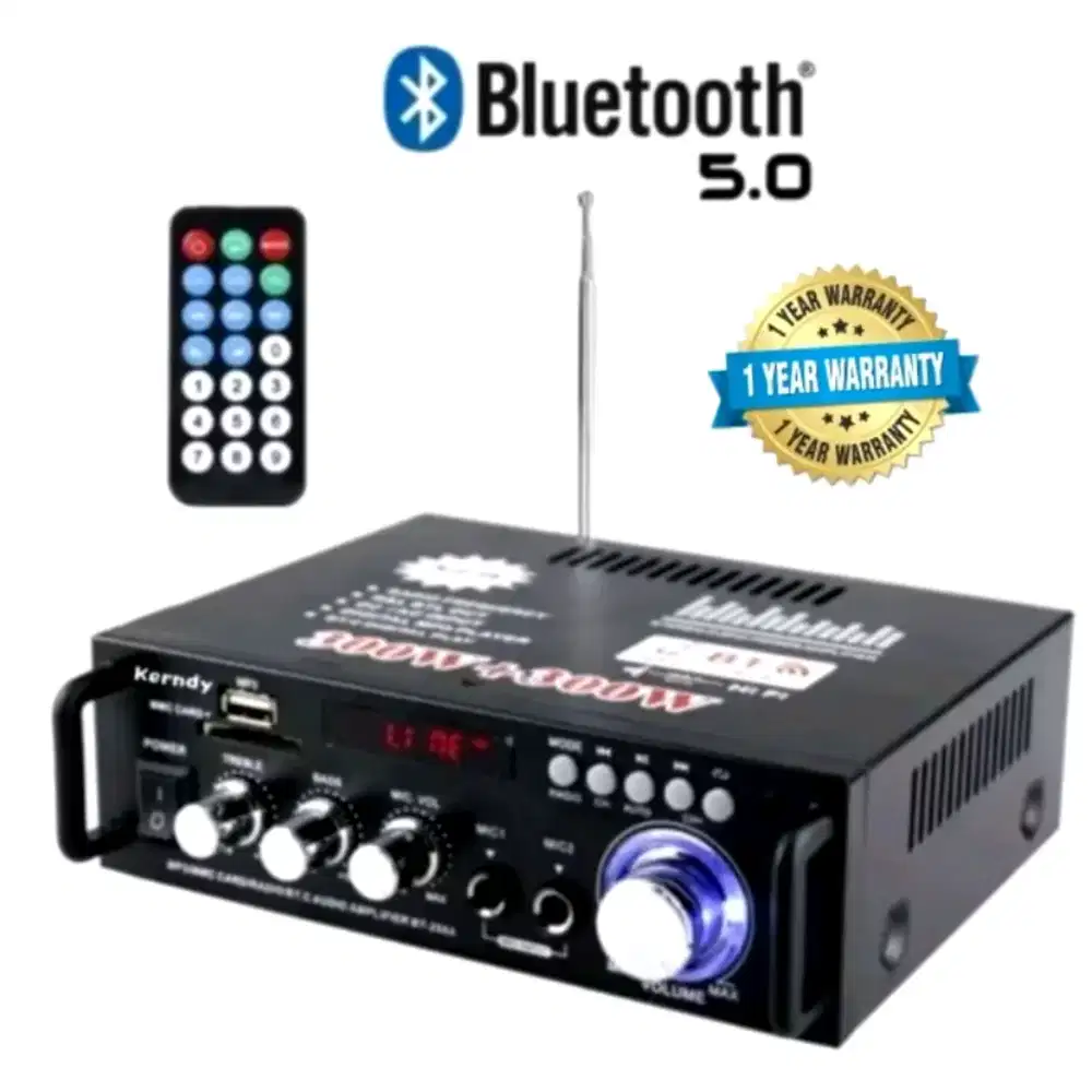 Amplifier BT-298A Bluetooth Amplifier Karaoke Home Theater FMRadio